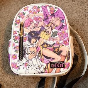 *FLAWED* Jojo’s Bizarre Adventure mini backpack golden wind